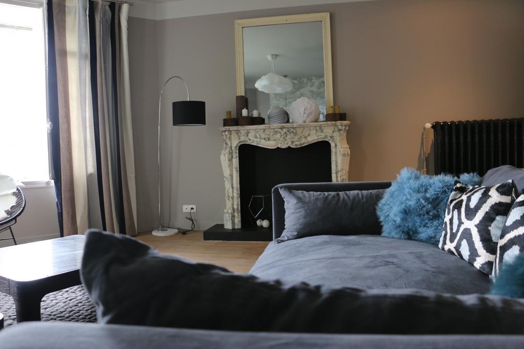 Maison Valmer - L'Armateur, Elegant Penthouse Classe 4 Etoiles Le Havre Rum bild