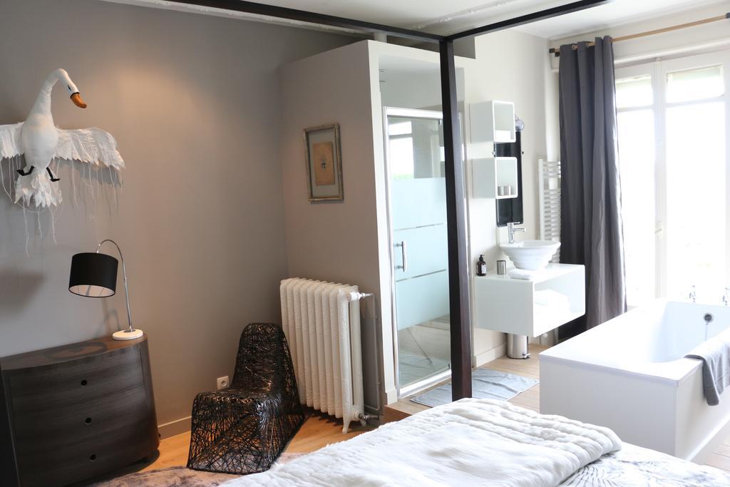 Maison Valmer - L'Armateur, Elegant Penthouse Classe 4 Etoiles Le Havre Rum bild